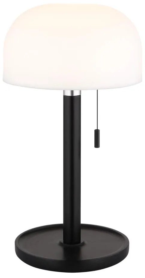 Globo 21016S - LED stolná lampa NORMAN LED/1,5W/3,7V 3000/4200/6000K čierna