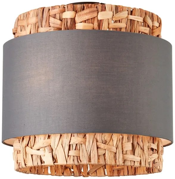 Brilliant - Stropné svietidlo WATERLILLY 2xE27/60W/230V pr. 35 cm šedá