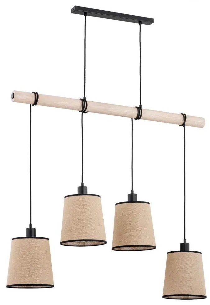 Luster na lanku REJA 4xE27/60W/230V