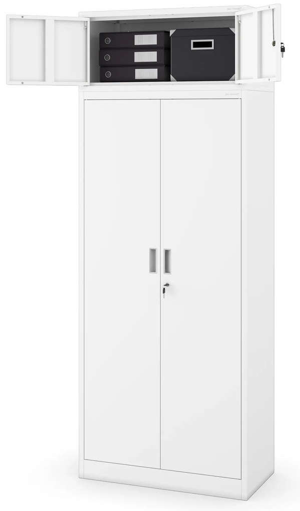 Nadstavec na skriňu EWA Compact 800 x 380 x 400 mm, biely