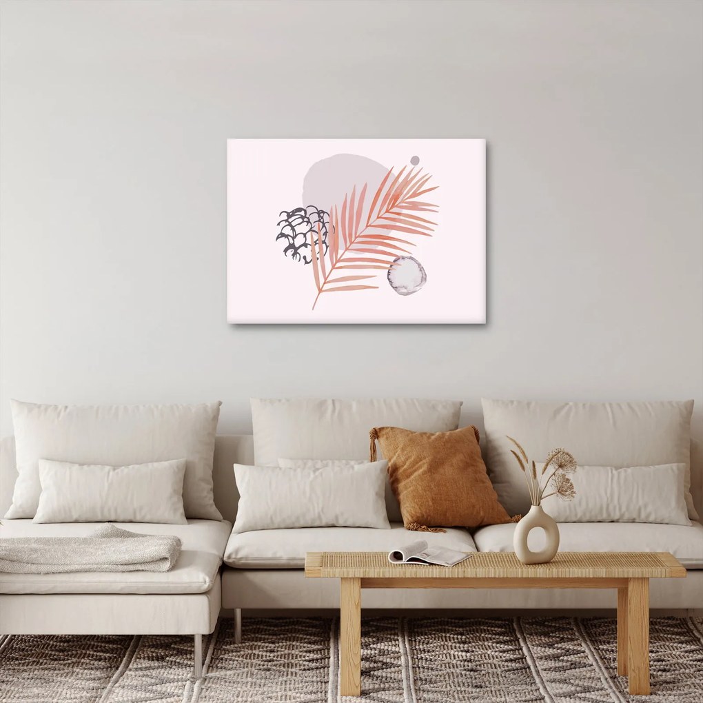 Obraz - Fialový minimalizmus N⁰3 (70x50 cm)