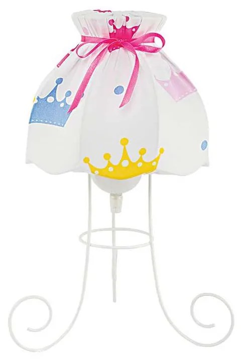 Duolla Duolla - Detská stolná lampa PRINCESS 1xE27/40W/230V 350 mm DU7390