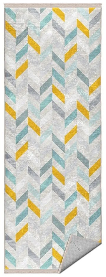 Sivý koberec behúň 80x200 cm – Mila Home