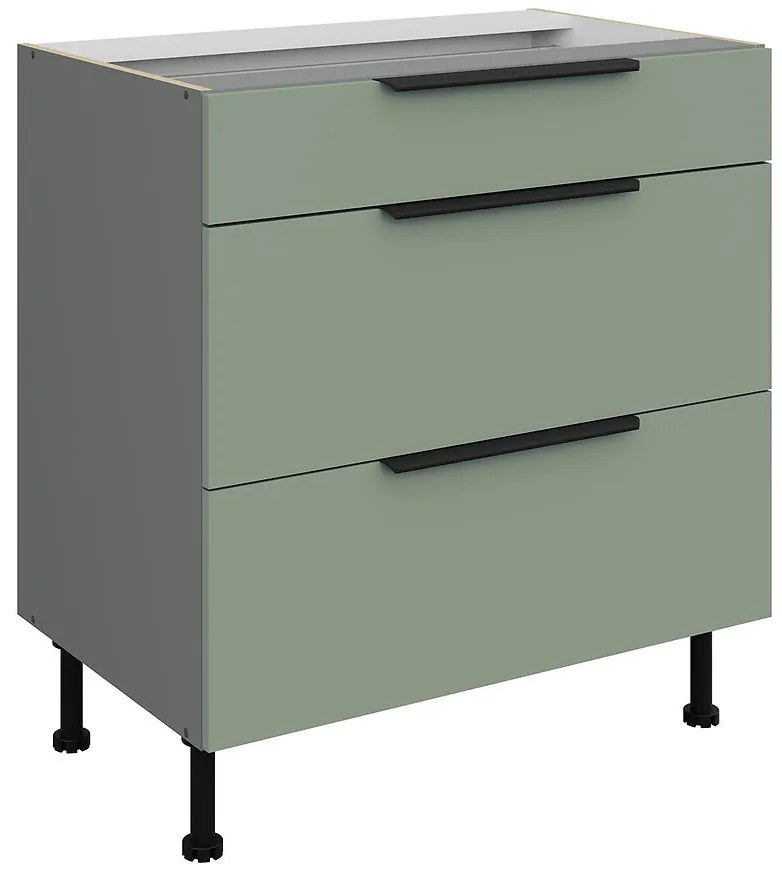 Kuchynská skrinka Aria-Sa/Ant Anti Fingerprint 80d 3s Bb