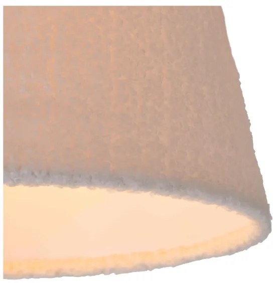 Lucide 10416/01/38 - Luster na lanku WOOLLY 1xE27/60W/230V krémová