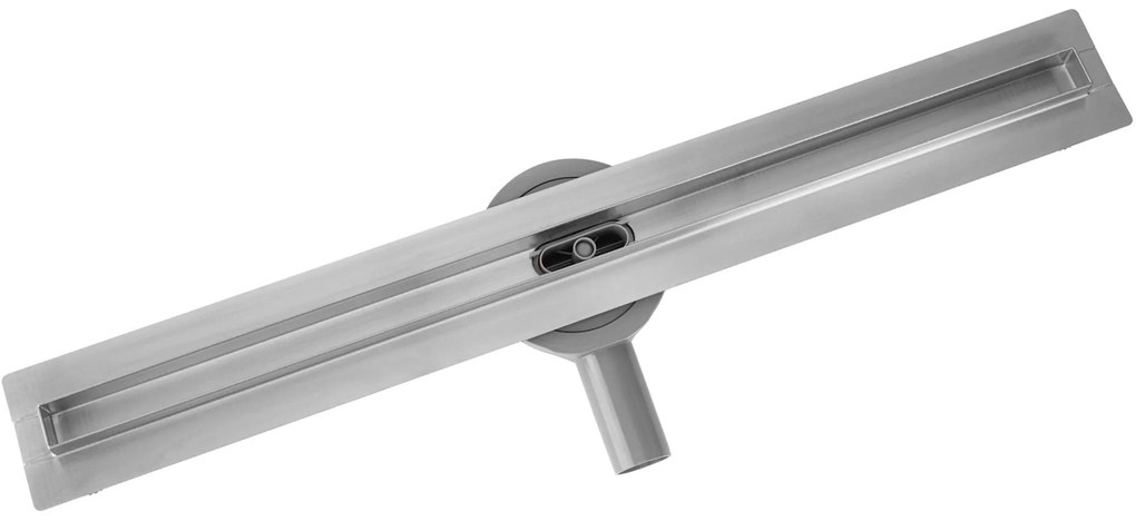 Rea Neox Slim Pro, odtokový sprchový žľab 60 cm, brúsená oceľ, REA-G5801