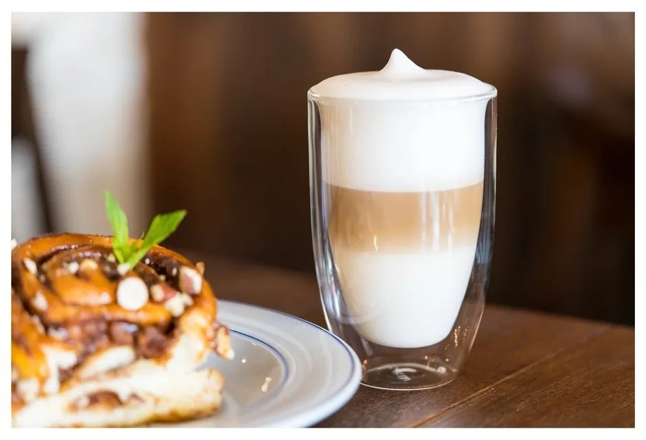 Dvojstenné/na latte sklenené hrnčeky v súprave 6 ks 350 ml – Vialli Design