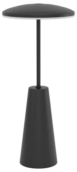 Eglo 900925 - LED Stmievateľná vonkajšia lampa PICCOLA 2,8W/5V 5200mAh IP54 čierna