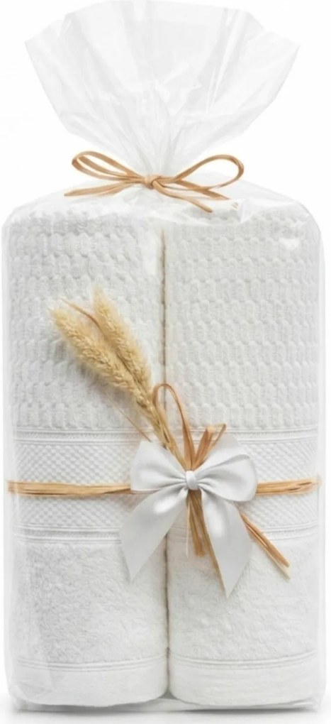 Sada uterákov PERU biela 70x140 cm (2 ks)