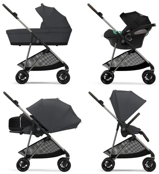 Cybex športový kočík Melio monument gray