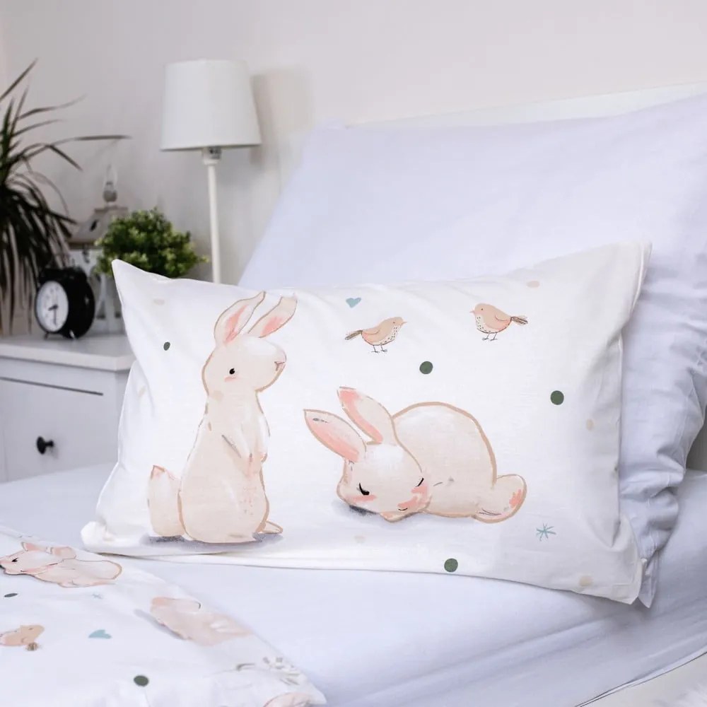 Bavlnená detská obliečka do postieľky 100x135 cm Bunnies – Jerry Fabrics