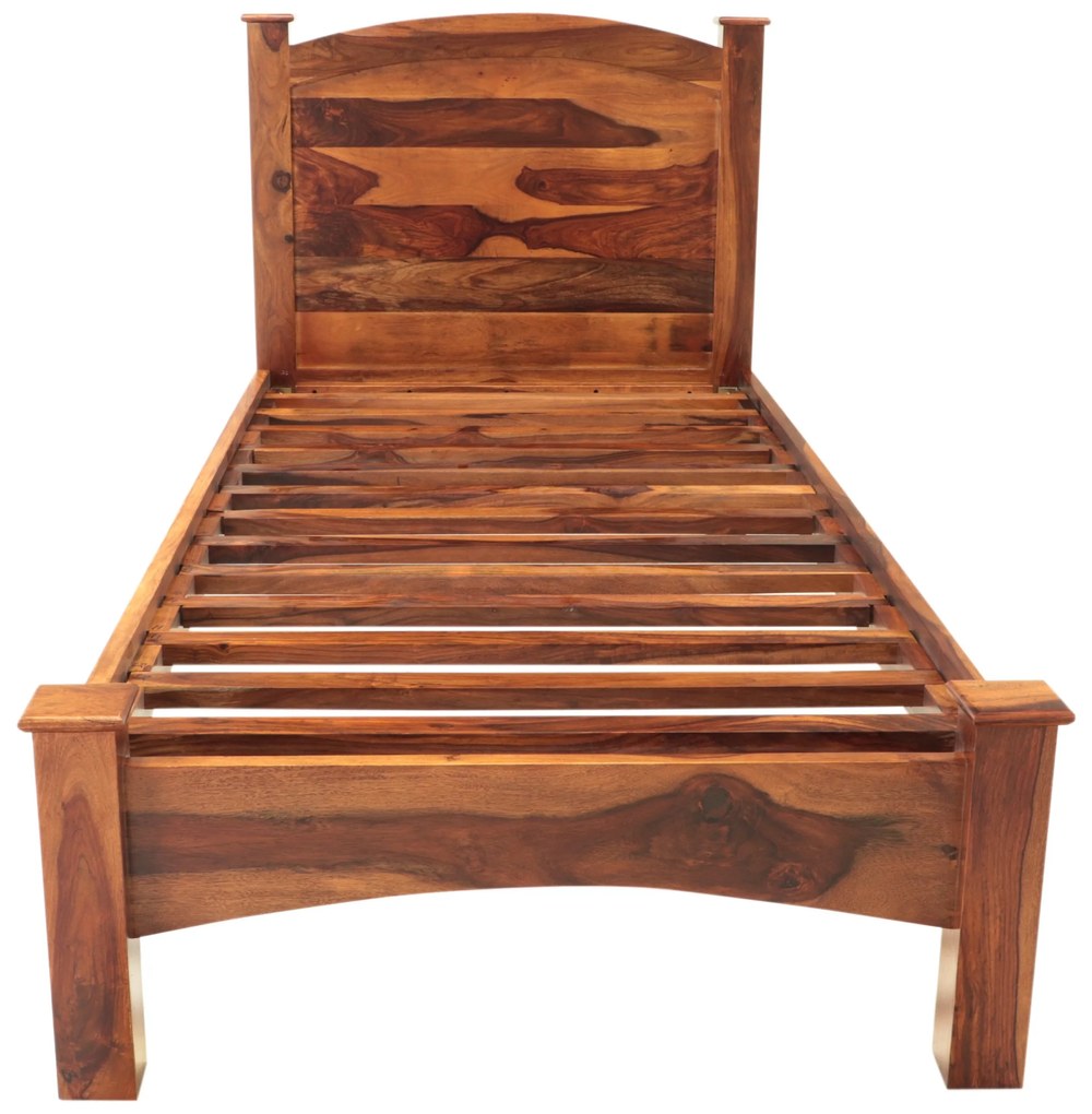 furniture-nabytek.cz - Posteľ z masívu 90x200 z dreva palisander