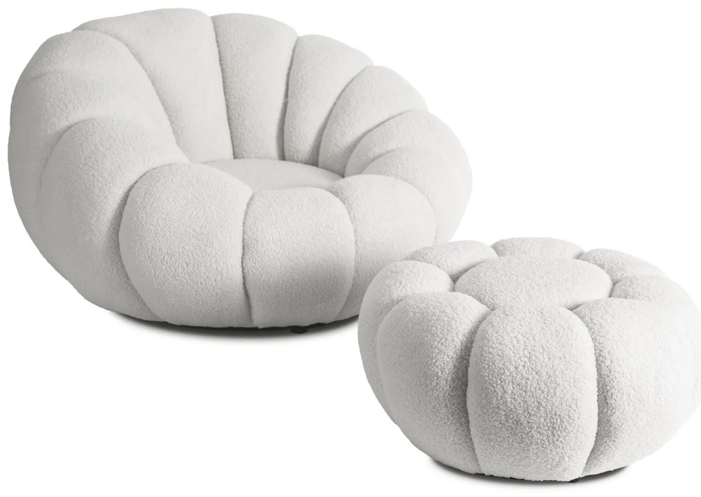 PROXIMA.store - Otočné kreslo PETTIT FARBA: sivá