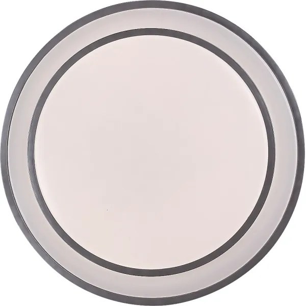 Rabalux 2131 - LED stmievateľné stropné svietidlo LUPITA LED/40W/230V strieborné + diaľkové ovládanie