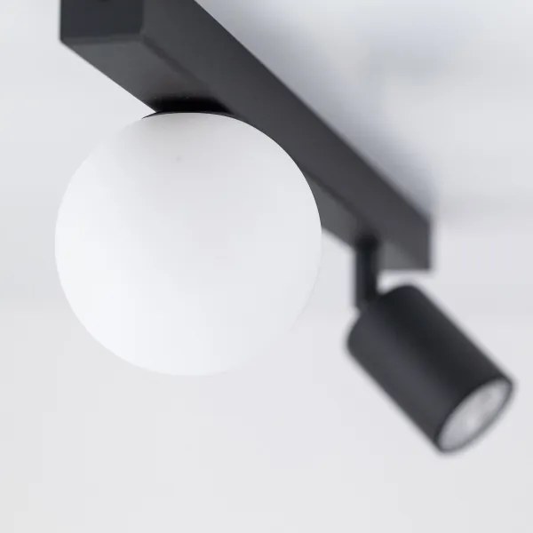Bodové svietidlo VOX 1xG9/8W/230V + 1xGU10/10W čierna