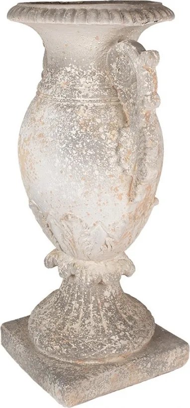 Béžový antik kvetináč v barokovom štýle Baroque - 34*26*60 cm