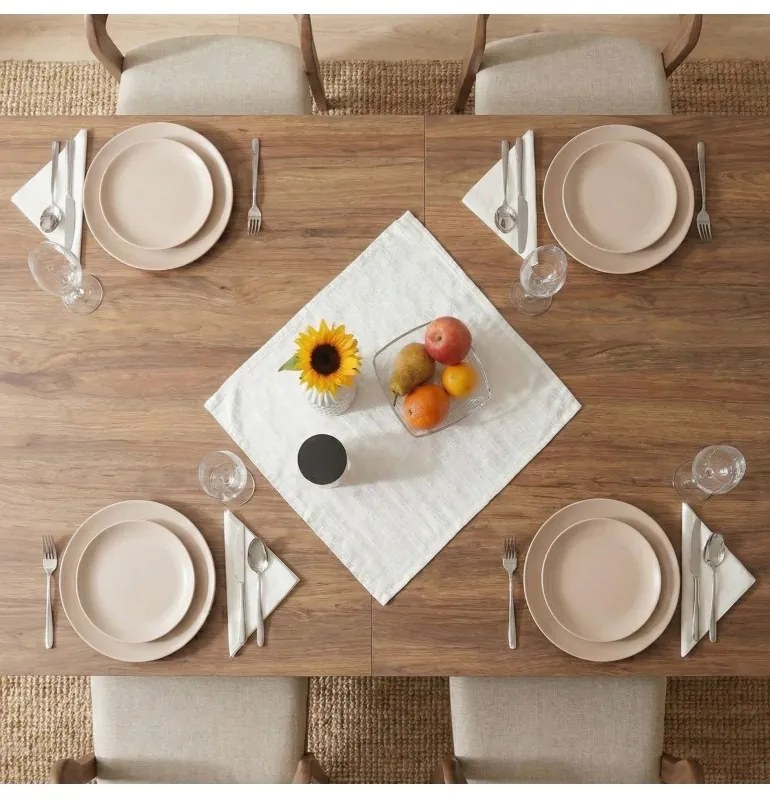 Obrus na stôl 40x40 biely Eden EMI