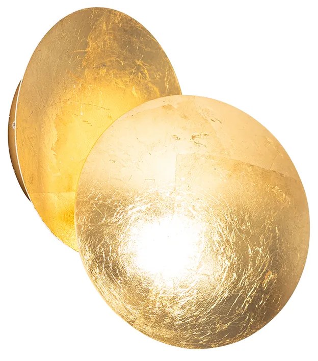 Inteligentné nástenné svietidlo zlaté vrátane Wifi G9 - Sunrise