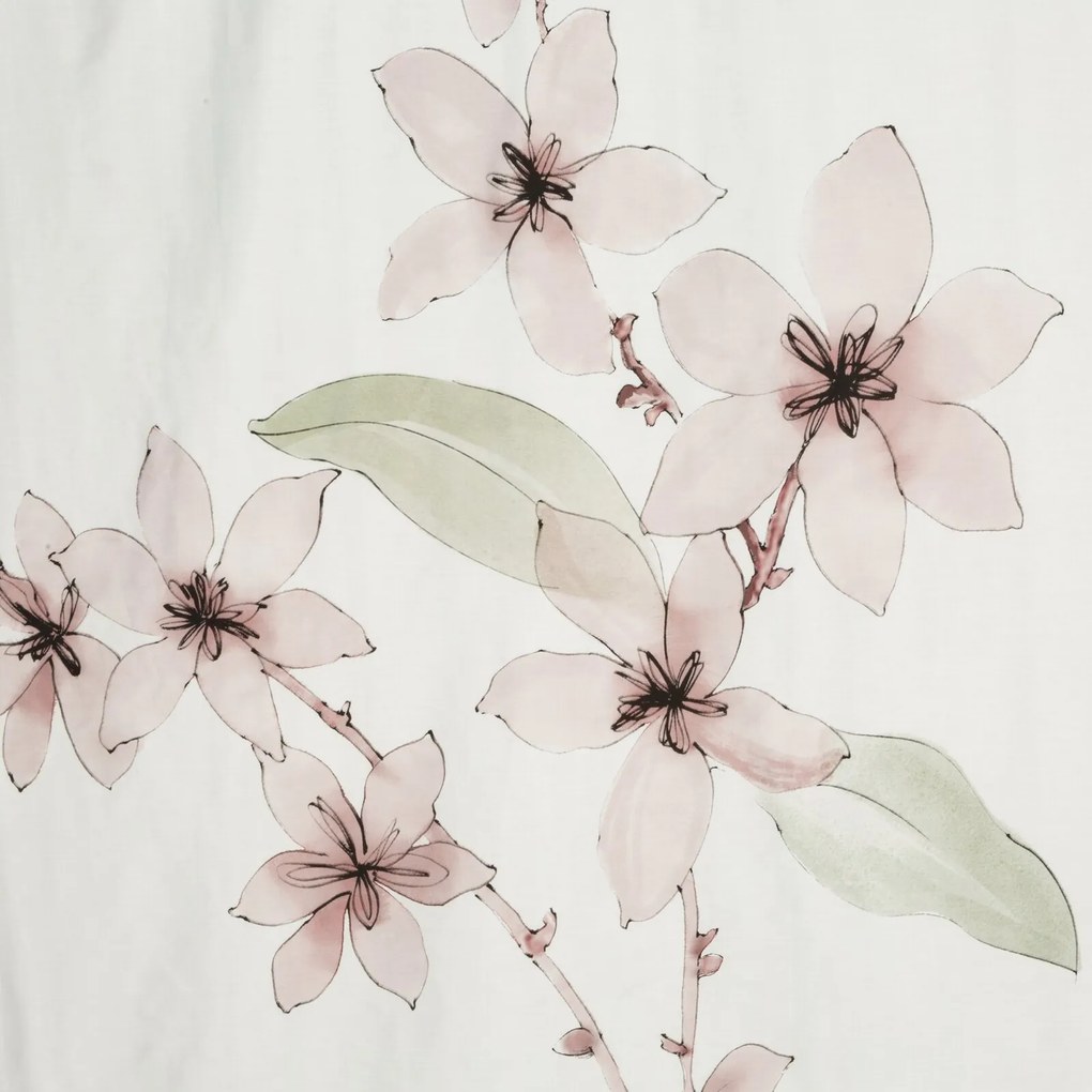 MAKOSATÉNOVÉ OBLIEČKY BIANCA 200X220 CM, 2 KS 70X80 CM VZOROVANÉ