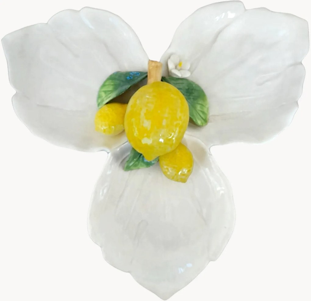 Ručne maľovaný servírovací tanier Lemon