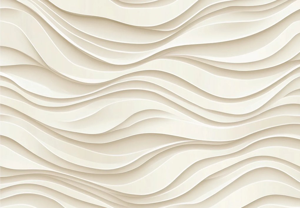 Fototapeta - 3D línie vĺn (147x102 cm)