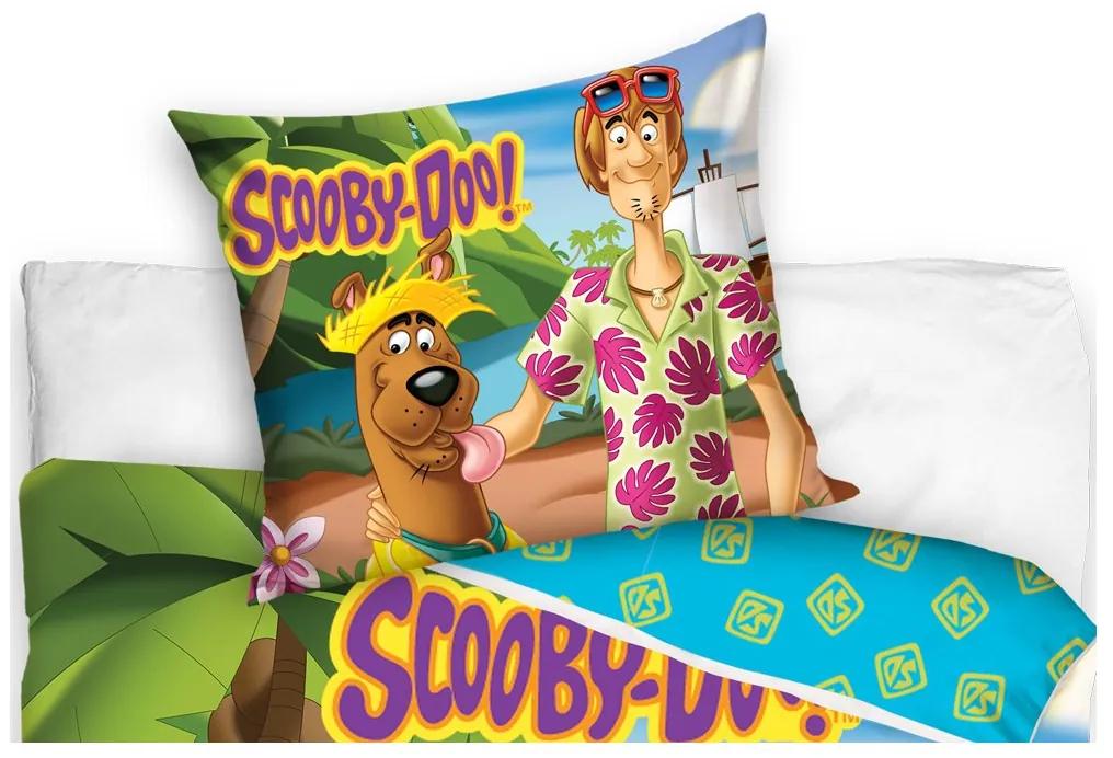 Detské obliečky Scooby Doo dovolenka na HAVAJI 140x200/70x90 cm