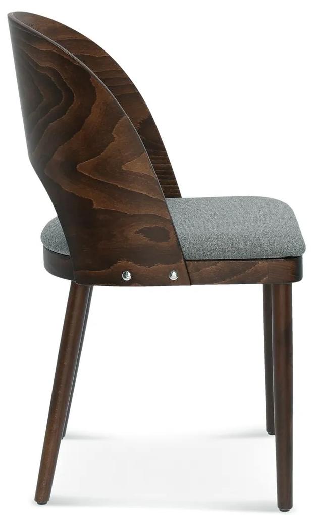 FAMEG Avola - A-1411 - jedálenská stolička Farba dreva: buk štandard, Čalúnenie: koža L2