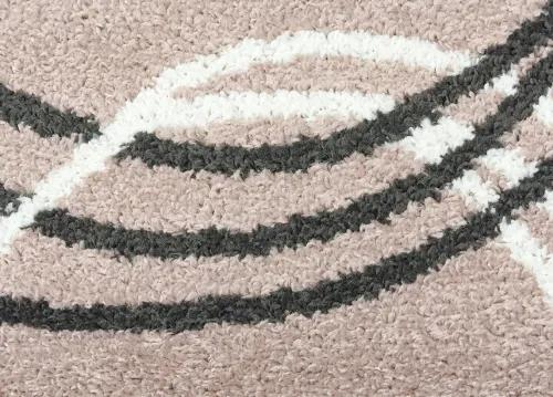 Koberce Breno Kusový koberec LOTTO 290/HR5S, ružová,100 x 150 cm