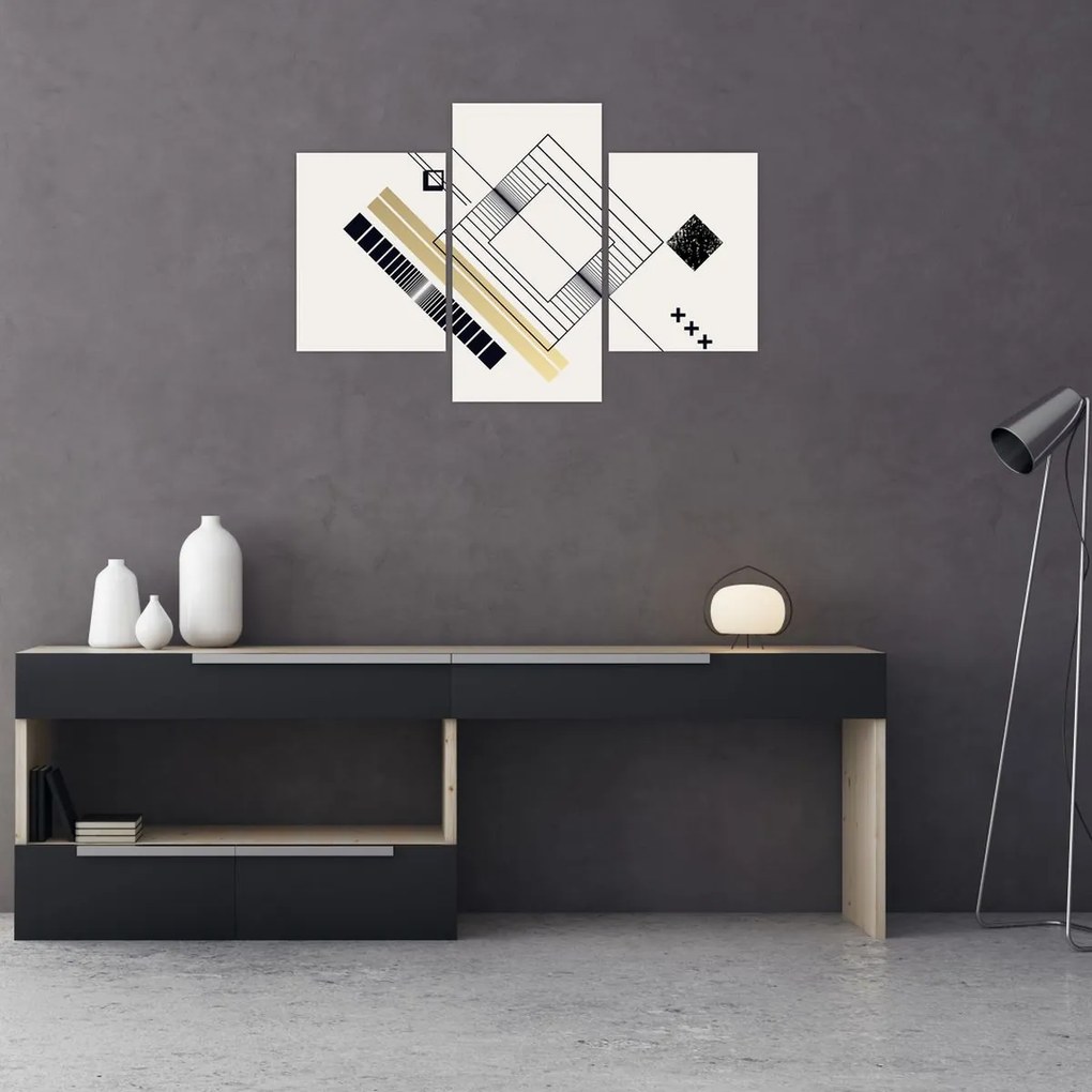 Obraz - Geometrické tvary N⁰6 (90x60 cm)