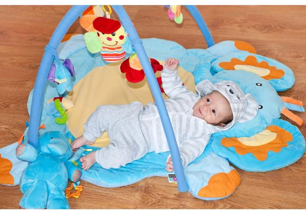 Hracia deka s melódiou PlayTo sloník s hračkou