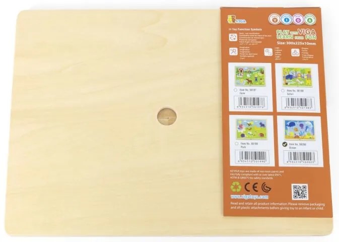 Drevené puzzle 24 dielikov - podmorský svet