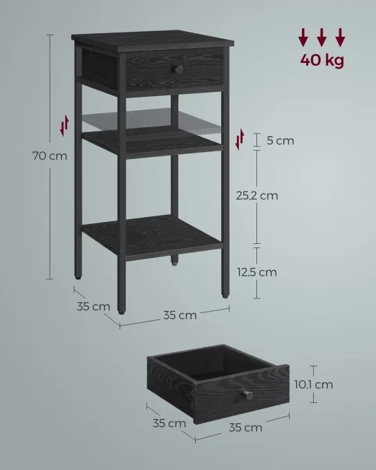 Nočný stolík LET502B56