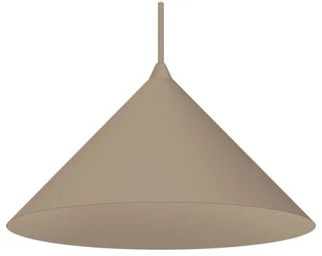 Závesný luster na lanku CAPITAL 1xGX53/15W/230V pr. 46 cm taupe