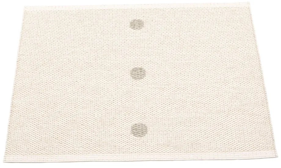 Béžovo-krémový vnútorný a vonkajší koberec 70x60 cm Peg Linen Vanilla – Pappelina