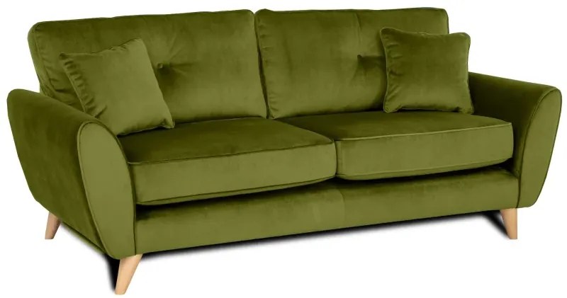 Pohovka ISLA 2P, zelená (velvet - GREEN)