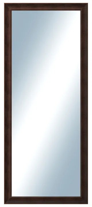 DANTIK - Zrkadlo v rámu, rozmer s rámom 50x120 cm z lišty KOSTELNÍ malá hnedá (3165)