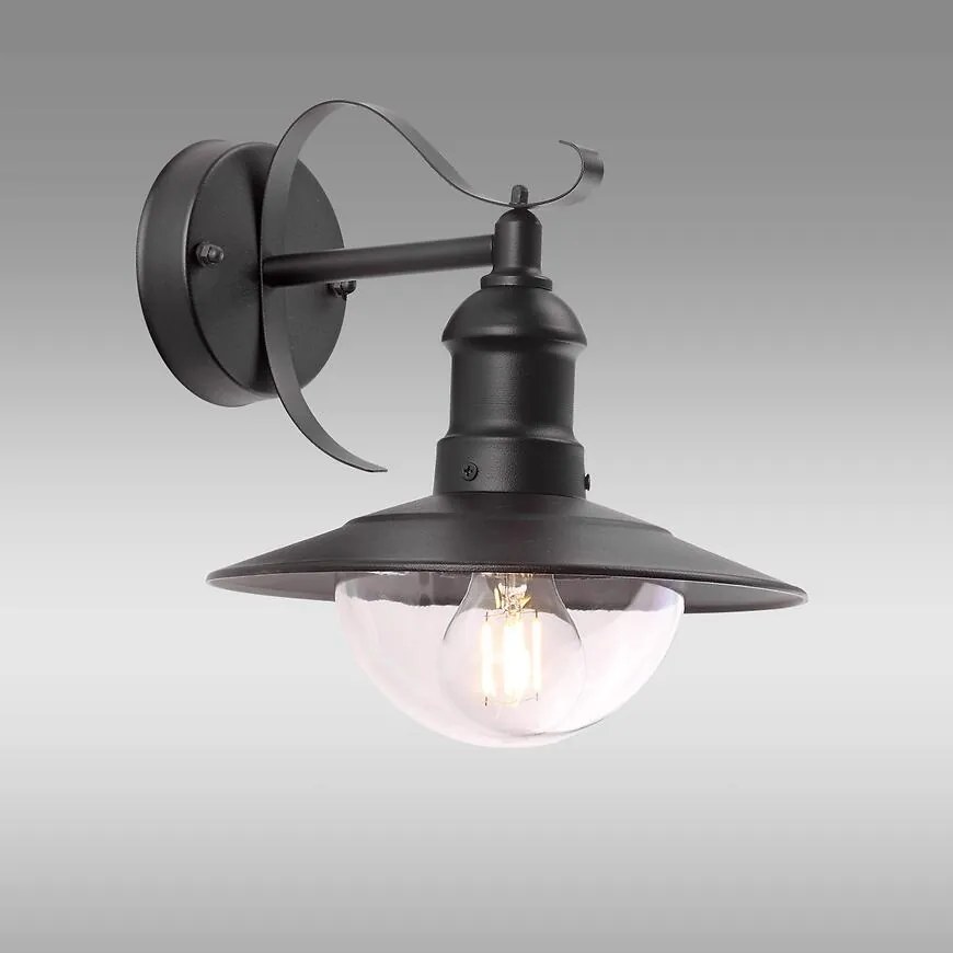 Nástenné svietidlo BORIL 6507 čierne KD1