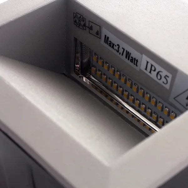 Eglo 95235 - LED Vonkajšie orientačné svietidlo ZIMBA 1xLED/3,7W/230V IP65