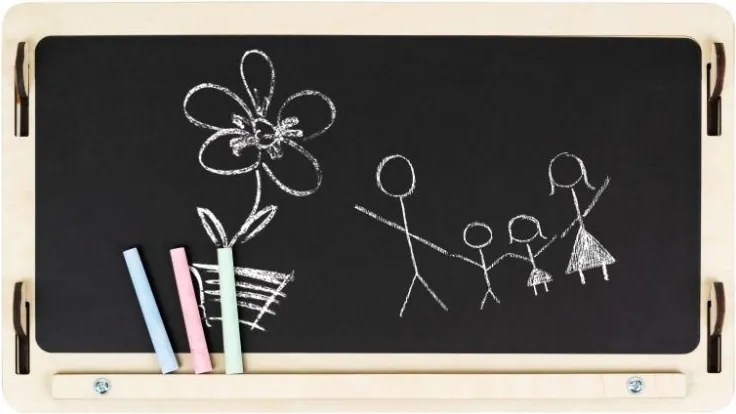 Montessori Activity board domček naturálny