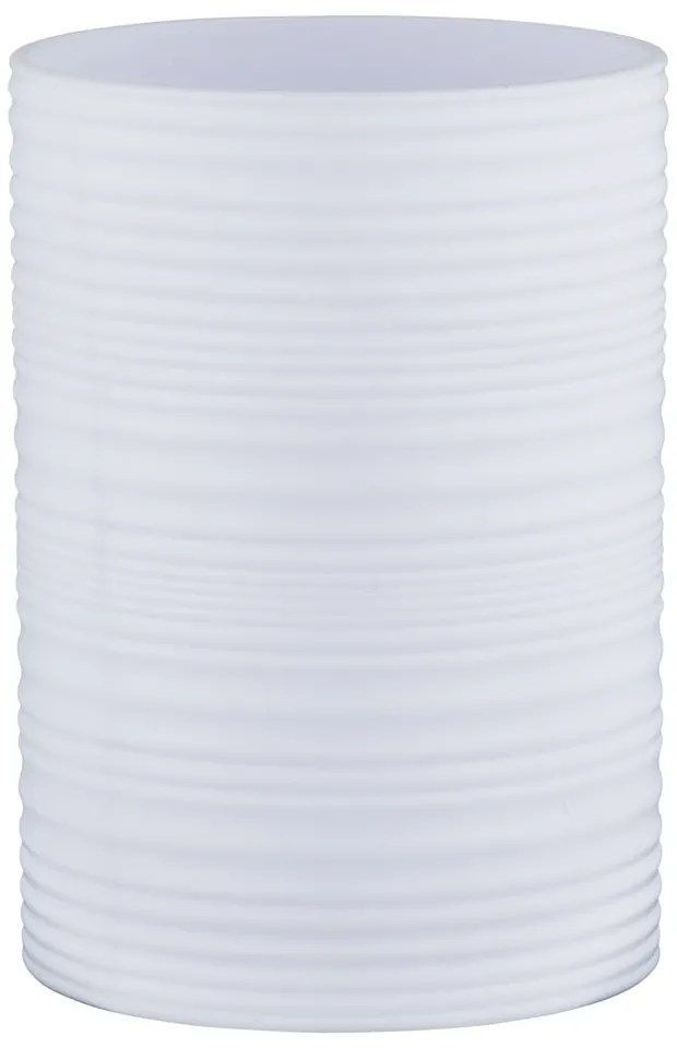 Biely plastový téglik na zubné kefky Lyon – Allstar