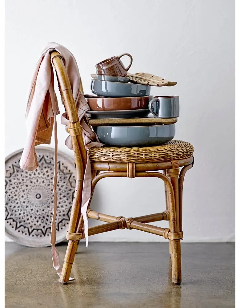 Zelený kameninový tanier Bloomingville Pixie, ø 28 cm