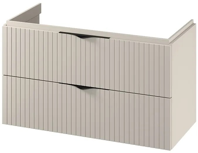 Cersanit Tirso, závesná skrinka pod umývadlo 994x447x572 mm, béžová matná, S1015-013