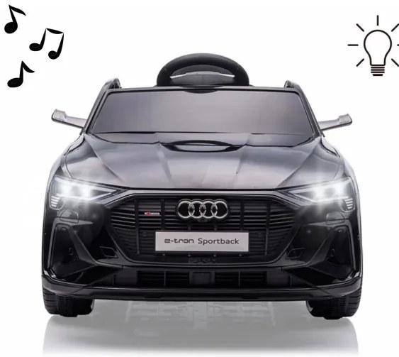 Elektrické autíčko Audi E-Tron Sportback čierne