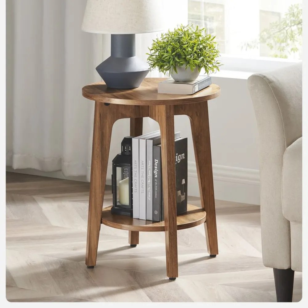 Konferenčný stolík NORDIC, 40x50cm, hnedá Vasagle