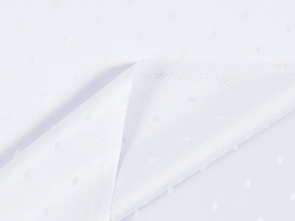Biante Dekoračný záves TF-084 Obdĺžničky na bielom 150x220 cm