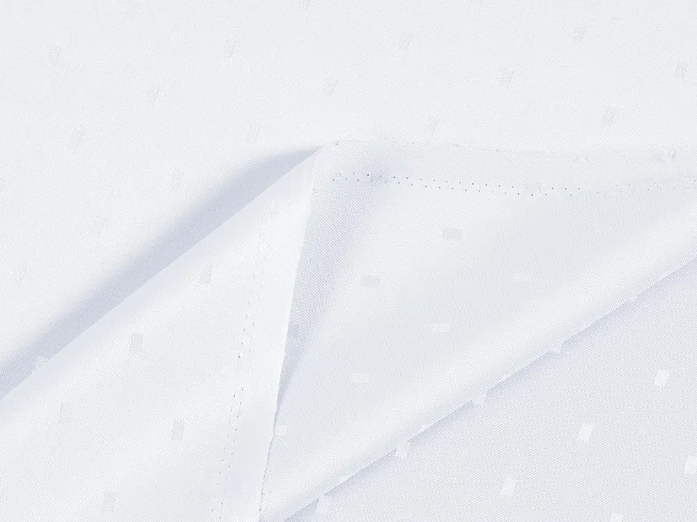 Biante Dekoračný záves TF-084 Obdĺžničky na bielom 150x260 cm