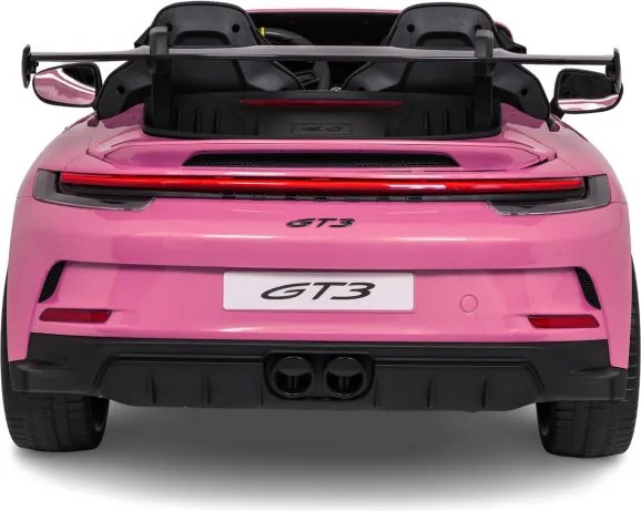 Elektrické autíčko Porsche 911 GT3 STRONG MP4 ružové
