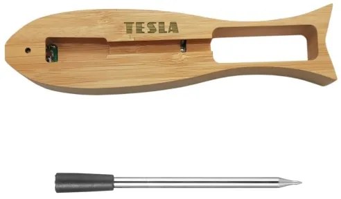 TESLA Electronics - Inteligentný teplomer na mäso s nab. stojančekom 0-300 °C 5V IP67