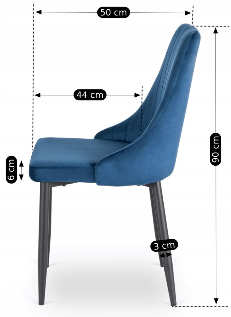 PROXIMA.store - Čalúnená jedálenska stolička BARI FARBA: béžová