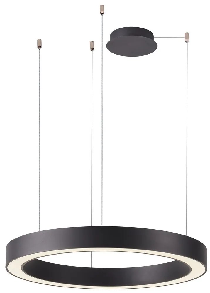 Azzardo AZ5050 - LED Stmievateľný luster na lanku MARCO LED/80W/230V čierna + DO